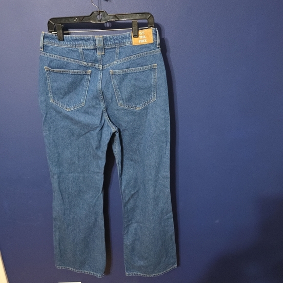 We The Free Jeans Womens 29 Ava High Rise Boot Blue Denim Medium Wash NWOT - Picture 3 of 7